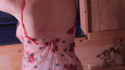 온천 목욕하는 밀크탱크 처자 ㅇ우 시스루  bj 3